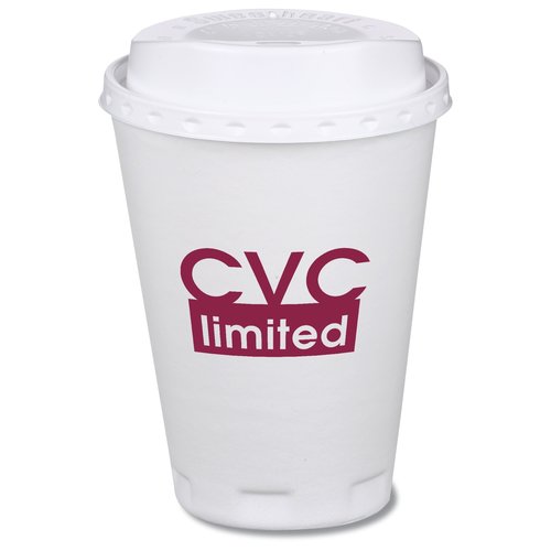 Trophy Hot/Cold Cups w/Traveler Lid - 12 oz. Main Image