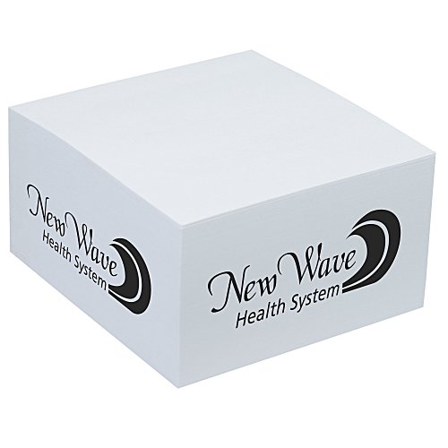 Post-it® Cubes - 4" x 4" x 2" - White Main Image