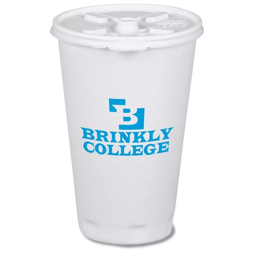 Trophy Hot/Cold Cups w/Tear Tab Lid - 16 oz. Main Image