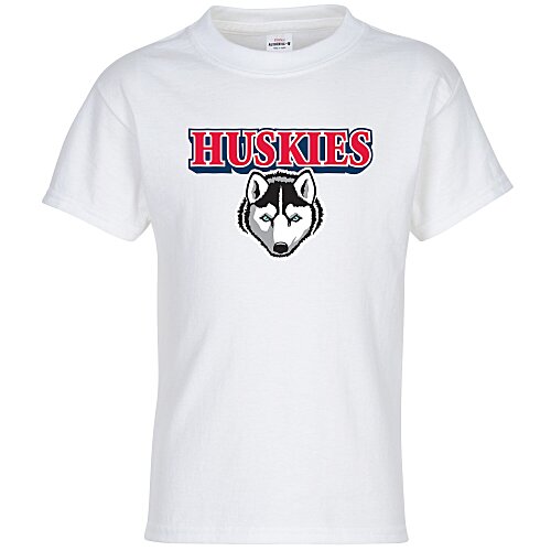 Hanes Authentic T-Shirt - Youth - Full Color - White Main Image