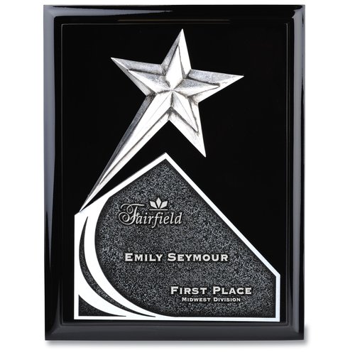 Soaring Star Plaque - 9" - Black Main Image