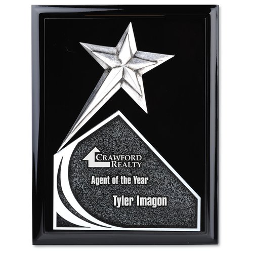 Soaring Star Plaque - 10" - Black Main Image