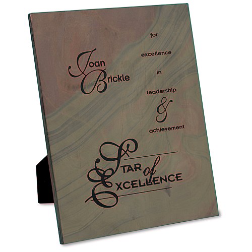Slate Prestige Plaque - 10" Main Image