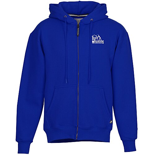 Cotton Rich Zip Front Hoodie - Screen Main Image