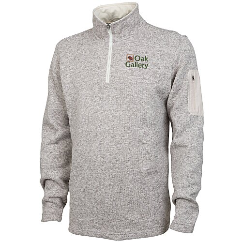 Heathered Fleece Pullover - Men's Main Image
