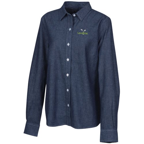 Open Collar Chambray Shirt - Ladies' Main Image