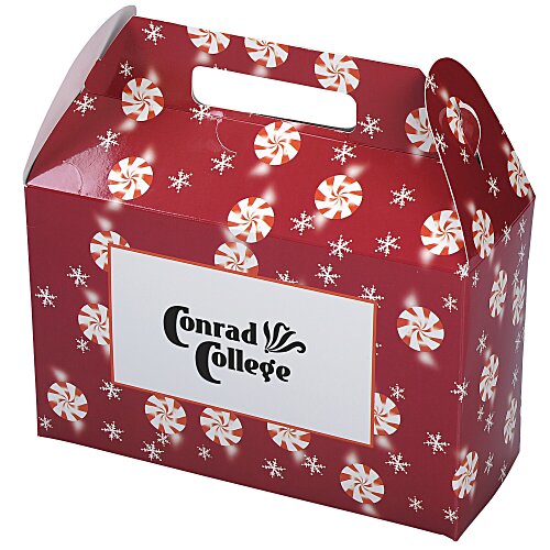 House Shape Box - Peppermints Main Image