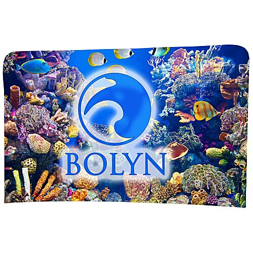 Tabletop Banner System with Back Wall - 6' - Replacement Graphic Main Image