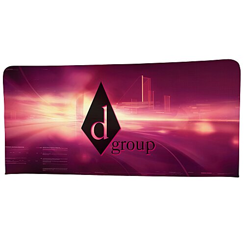 Tabletop Banner System with Back Wall - 8' - Replacement Graphic Main Image