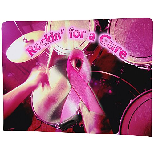 Tabletop Banner System with Tall Back Wall - 8' - Replacement Graphic Main Image