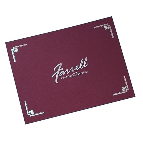 Classic Paper Certificate Folder Main Image