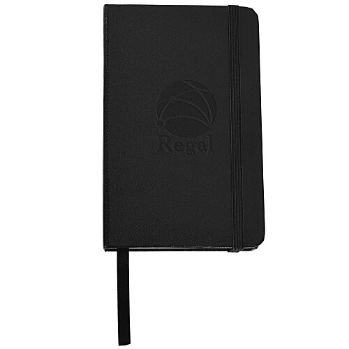 Ambassador Bound Journal Book - 5-1/8" x 3-1/2" - Debossed - 24 hr Main Image