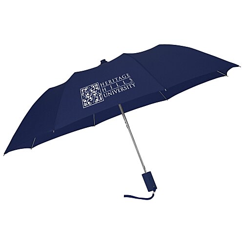 42" Folding Umbrella with Auto Open - Solid - 42" Arc - 24 hr Main Image