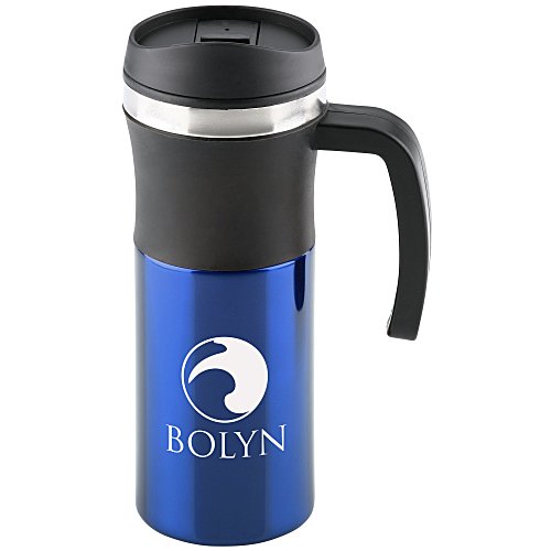 Malmo Travel Mug with Handle - 16 oz. - 24 hr Main Image