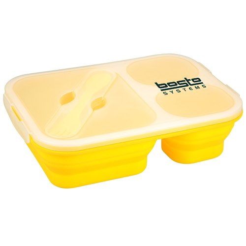 Gourmet Trio Collapsible Lunch Box Main Image