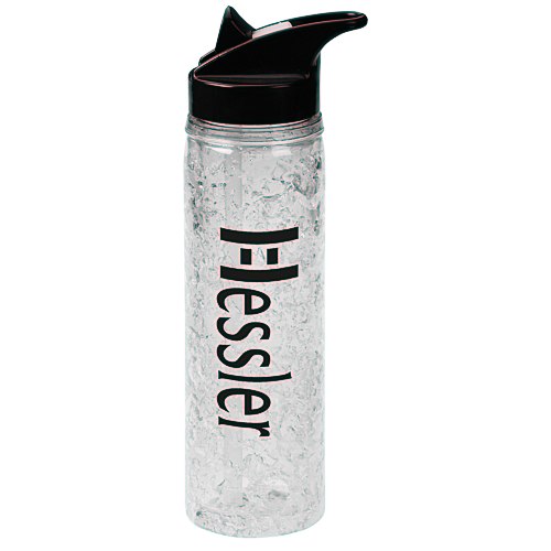Crackle Gel Freezable Sport Bottle - 20 oz. Main Image