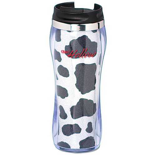 Hollywood Travel Tumbler - Cow - 14 oz. Main Image