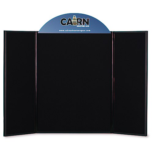 Briefcase Tabletop Display with Curved Header - 32" x 48" Main Image