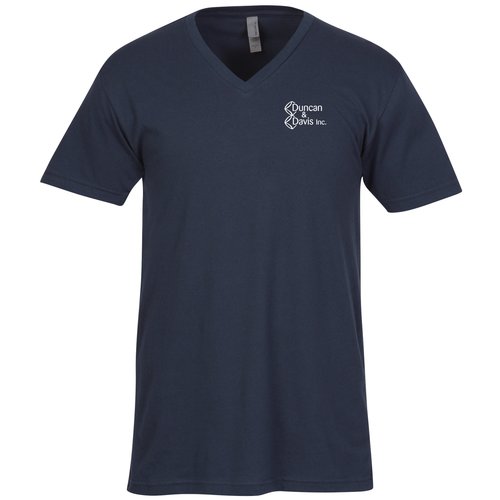 Next Level Fitted 4.3 oz. V-Neck T-Shirt - Men's - Screen Main Image