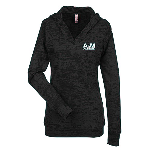 Next Level Burnout Hoodie - Ladies' Main Image