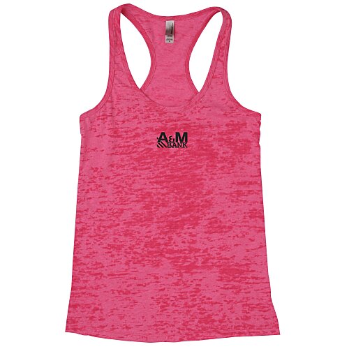 Next Level Burnout Racerback Tank - Ladies' Main Image