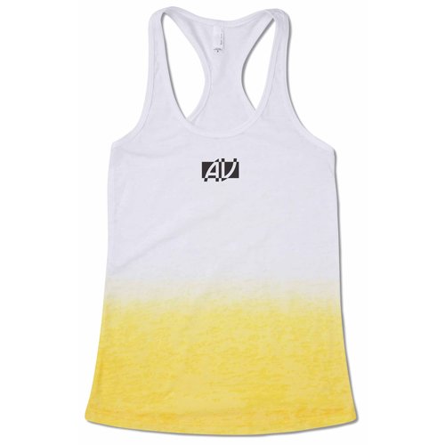 Next Level Ombre Burnout Razor Tank - Ladies' Main Image