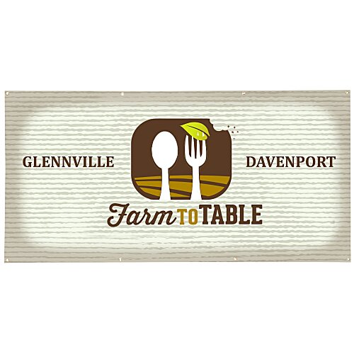 Value Indoor Banner - 3' x 6' - 24 hr Main Image