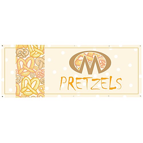 Value Indoor Banner - 3' x 8' - 24 hr Main Image