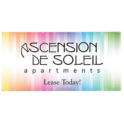 Value Outdoor Banner - 3' x 6' - 24 hr Main Image