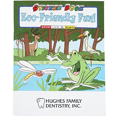 Eco-Friendly Fun Sticker Book Main Image