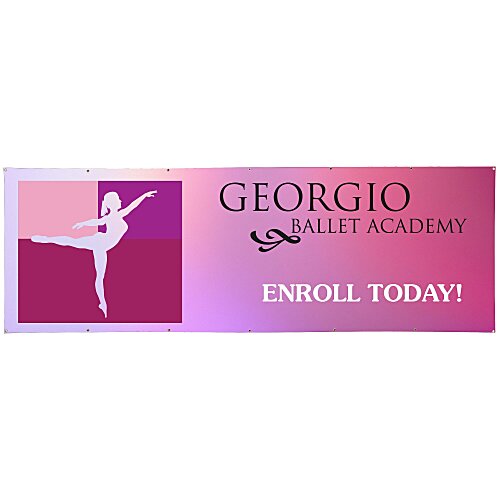 Value Indoor Banner - 3' x 12' Main Image