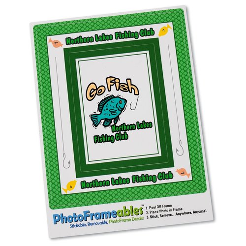 Removable Picture Frame Decal - 2 x 3 - Diamond Main Image