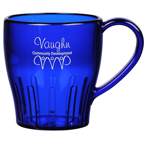 Fluted Mug - 14 oz. - Translucent Main Image