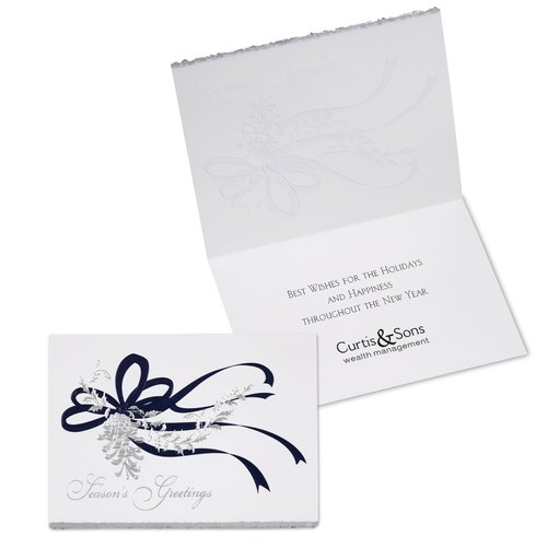 Blue Ribbon Greeting Card Main Image
