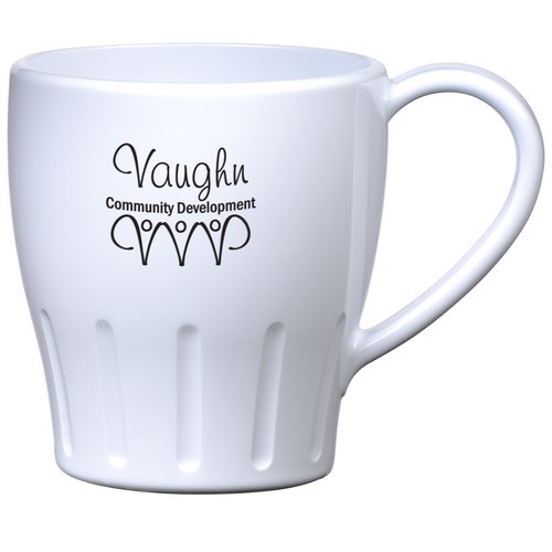Fluted Mug - 14 oz. - Opaque Main Image