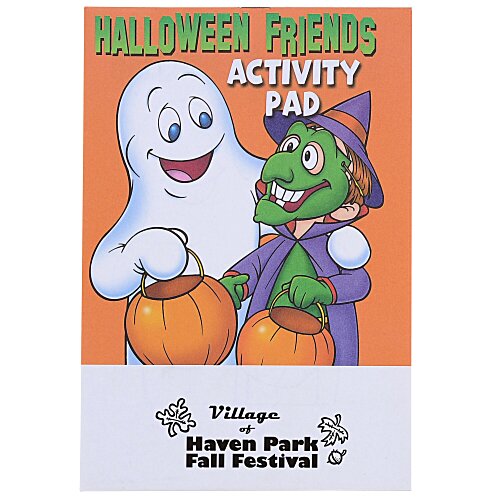 Activity Pad - Halloween Friends Main Image