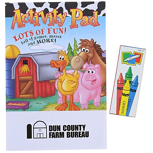 Activity Pad Fun Pack - Farm Fun Main Image