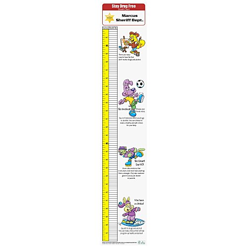 Stay Drug Free Growth Chart Main Image