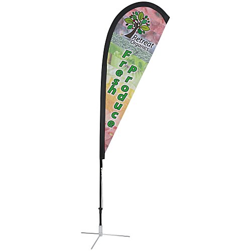 Indoor Sail Sign - 6' - One Sided Main Image