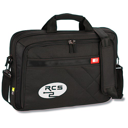 Case Logic Cross-Hatch Laptop Brief Main Image