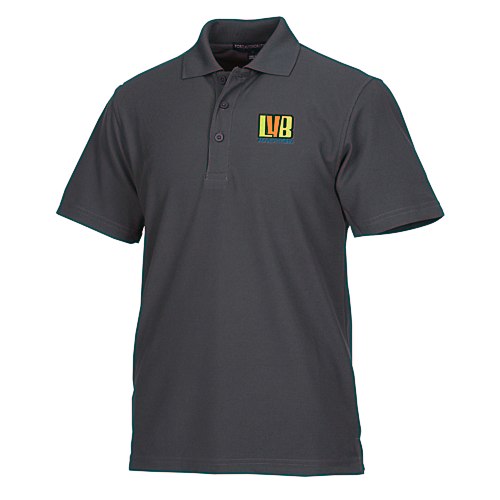 Vertical Texture Performance Pique Polo - Men's Main Image