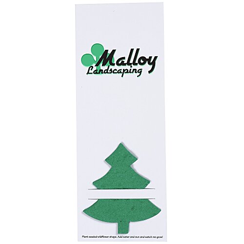 Plant-A-Shape Flower Seed Bookmark - Tree Main Image