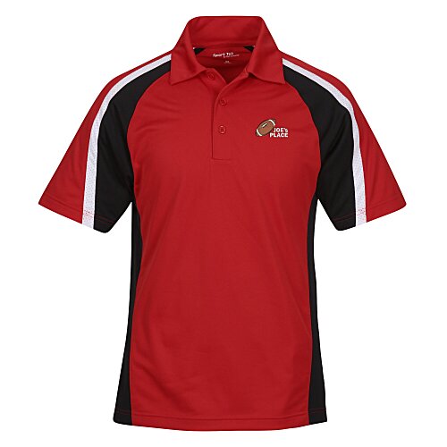 Tricolor Micropique Performance Polo - Men's Main Image