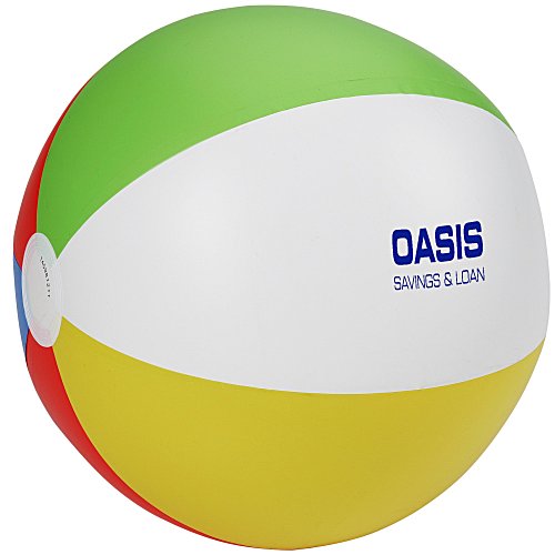 16" Beach Ball - Multicolor - 24 hr Main Image