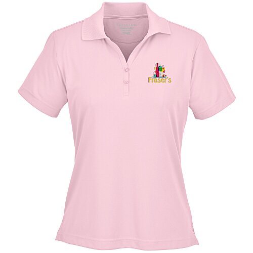 Moreno Textured Micro Polo - Ladies' - Embroidered - 24 hr Main Image