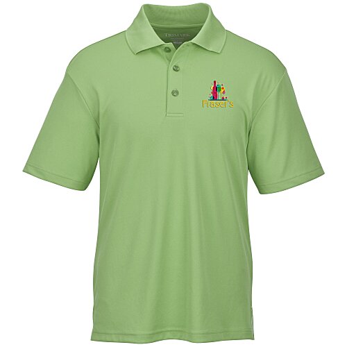 Moreno Textured Micro Polo - Men's - Embroidered - 24 hr Main Image