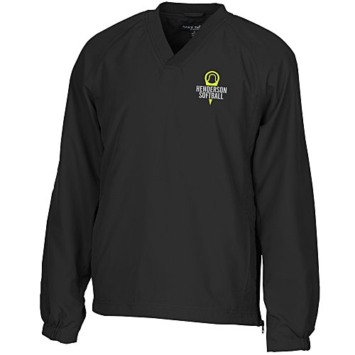 V-Neck Raglan Sport Windshirt Main Image