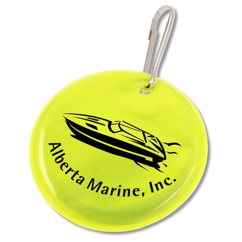 Reflective Zipper Pull - Round Main Image