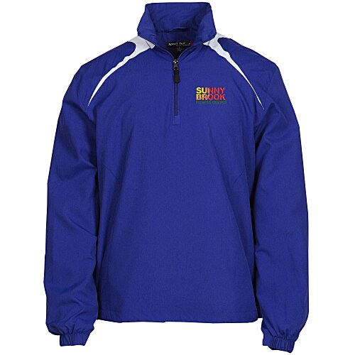 Shoulder Accent 1/2-Zip Sport Windshirt Main Image