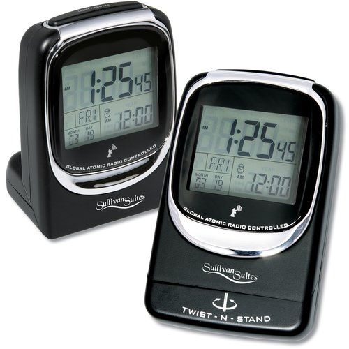 Global Atomic Travel Alarm Clock - Closeout Main Image